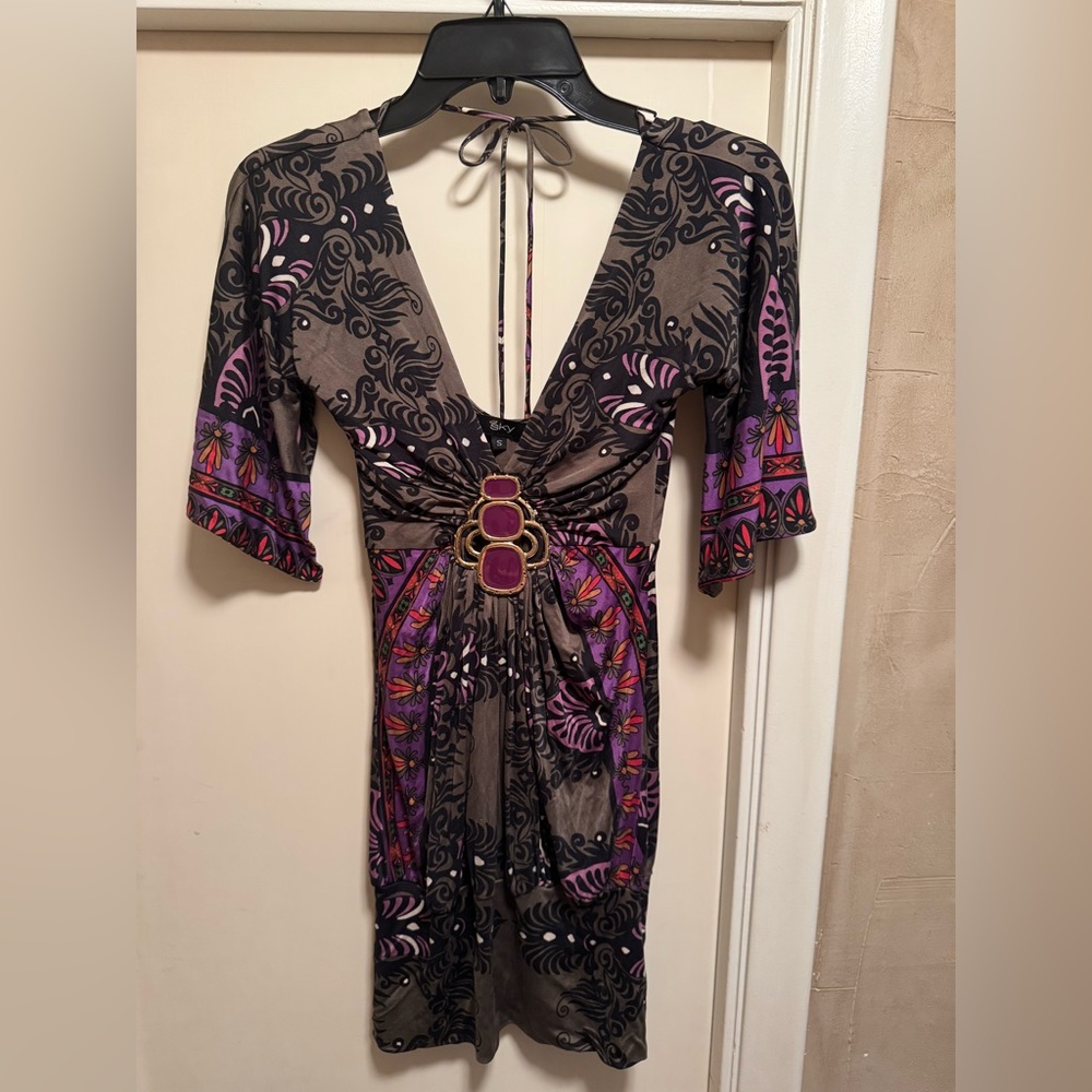 ❤️ Sky Silk Mini Dress 👗 ❤️ F1